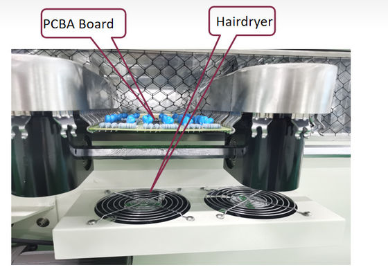 Multifunctionele pcb-borstelmachine praktisch corrosiebestendig