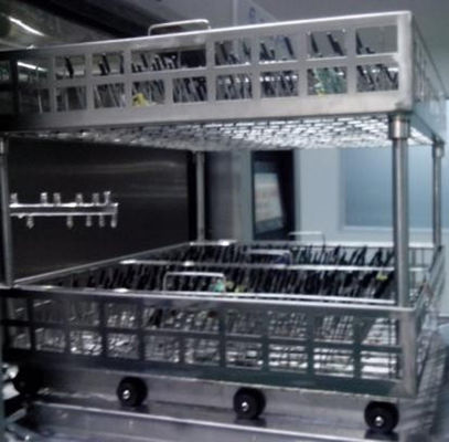 PLC SUS304 PCB-platenreinigingsmachine met warmluchtdrogingssysteem