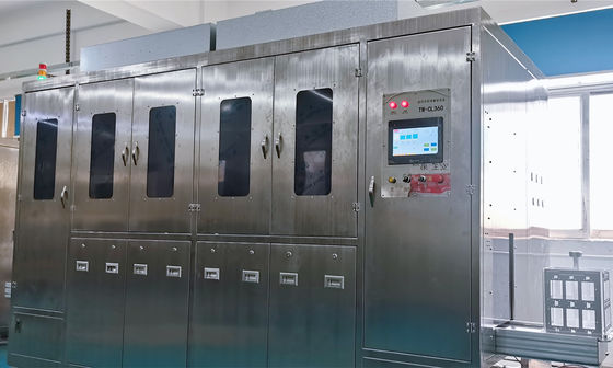 Stabiel 18 kW plastic wasmachine met veelfunctionaliteit met spuit