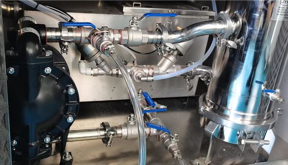 CE Praktische Stencil Cleaner Machine, Zuurbestendige Stencil Wasmachine
