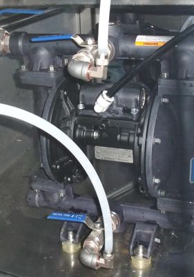 0.45-0.7Mpa Pneumatische stencilreiniger, corrosiebestendig stencilwasser