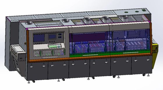 Praktische reinigingsmachine voor onderdelen automatisch in de lijn anti slijtage