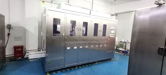 Industriële machine voor het schoonmaken van multi-slot manden met draaiend sproei