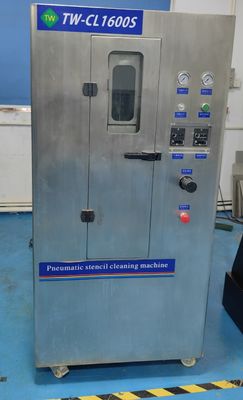 Pneumatische stencil reinigingsmachine 42L roestvrij staal materiaal
